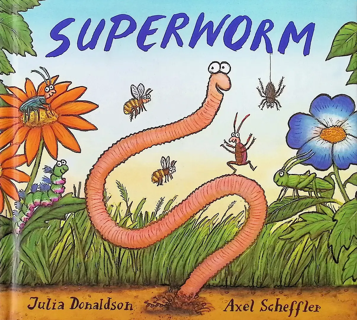 Superworm is super long and super strong! When trouble strikes, can his garden friends save him? A rhyming hero tale full of fun, friendship, and courage.
