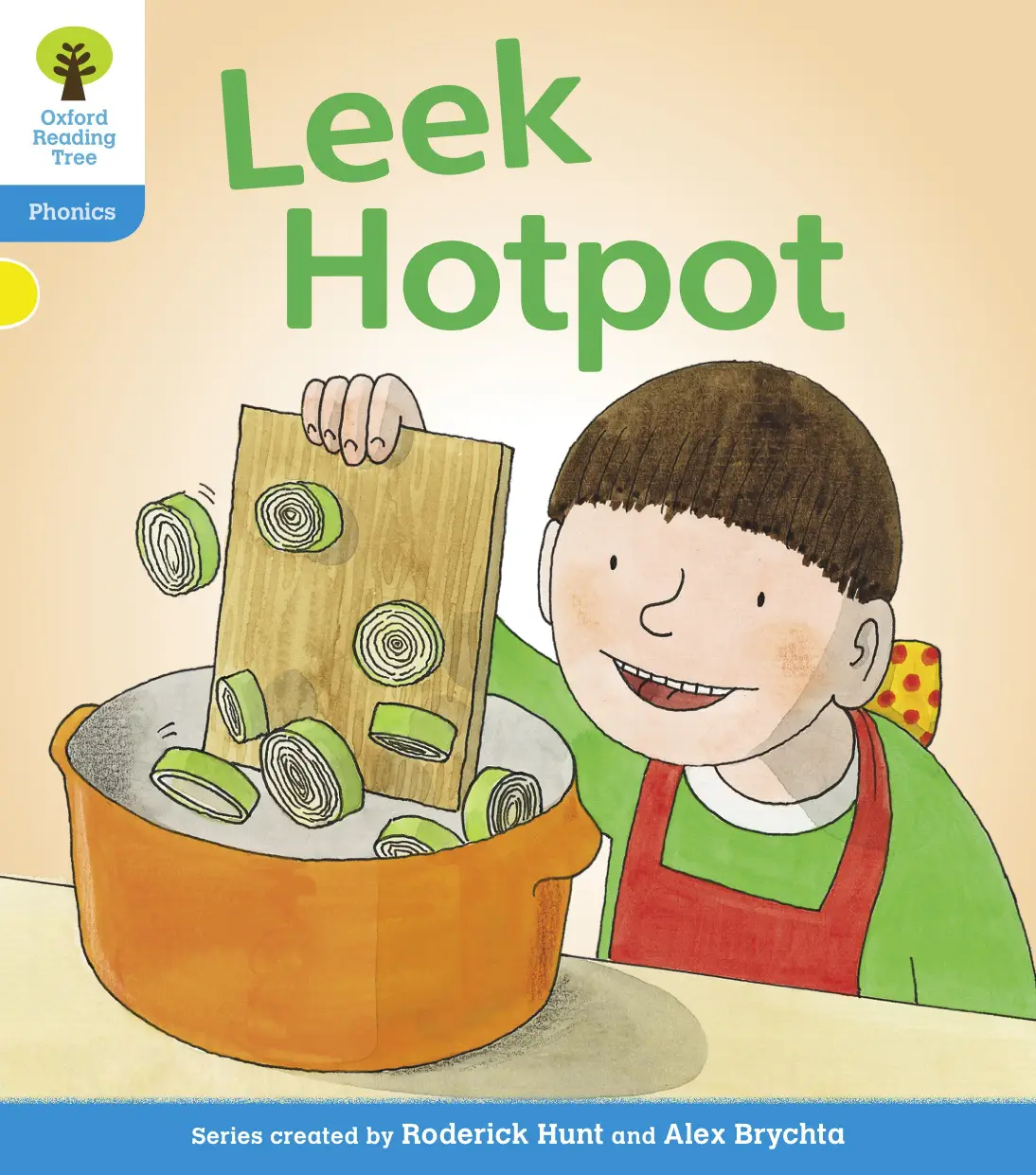 Who likes leek hotpot? A fun, phonics-rich story ideal for young readers learning to blend sounds and build vocabulary with familiar characters.