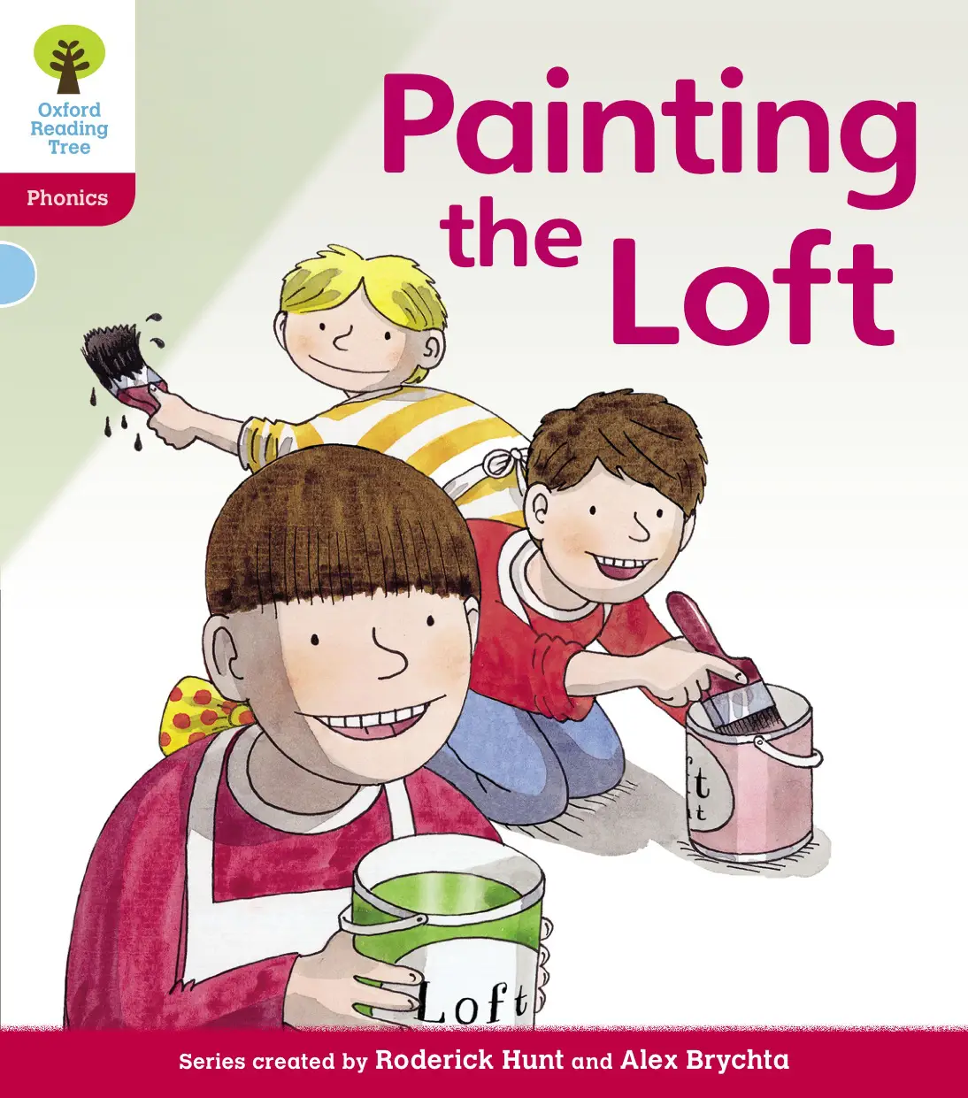 The children help paint the loft—but it gets messy! A lively story filled with humor, ideal for building everyday vocabulary and reading confidence.