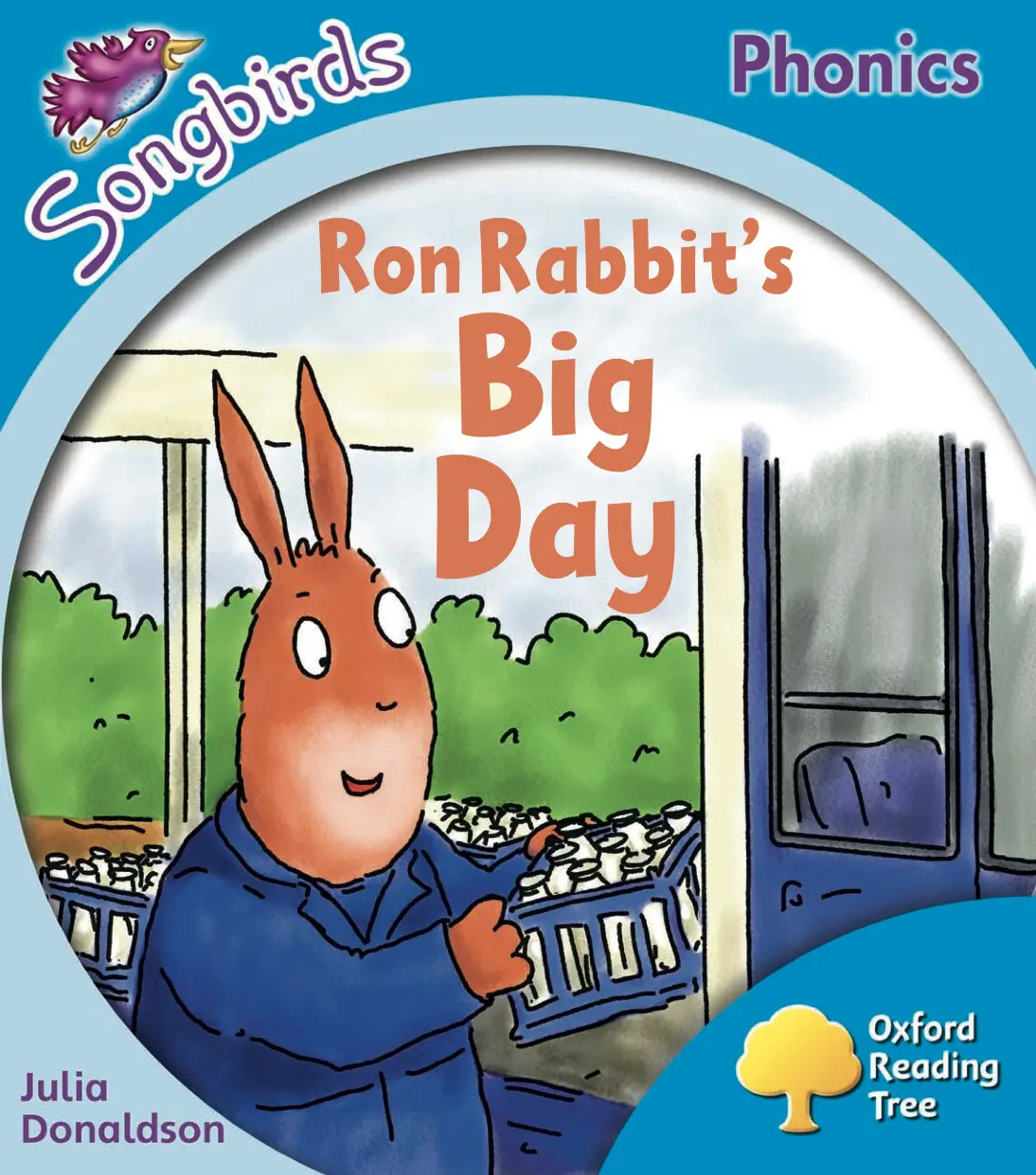 Ron Rabbit gets a new job, but things go hilariously wrong! A rhyming phonics story by Julia Donaldson that makes learning fun and engaging.