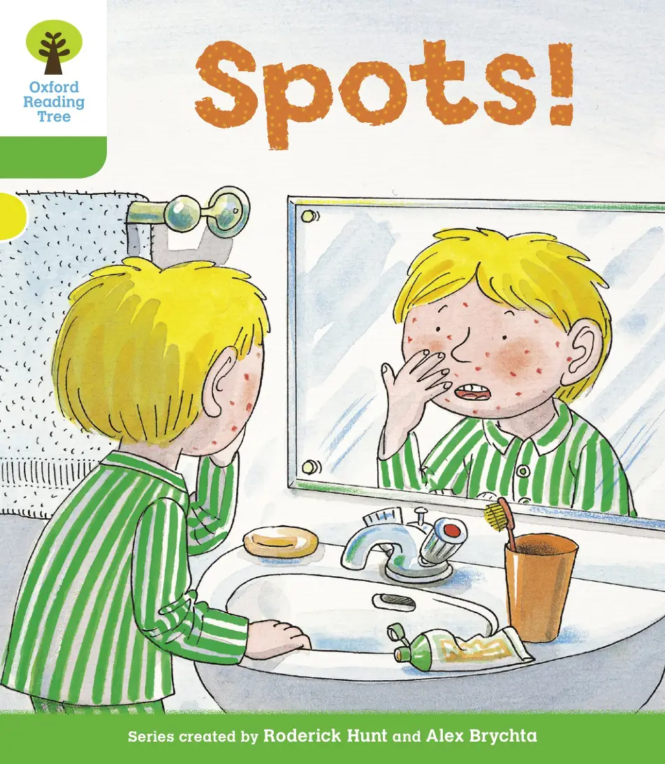 Kipper has spots—what could it mean? A simple, engaging story about being unwell, perfect for beginner readers and understanding everyday situations.