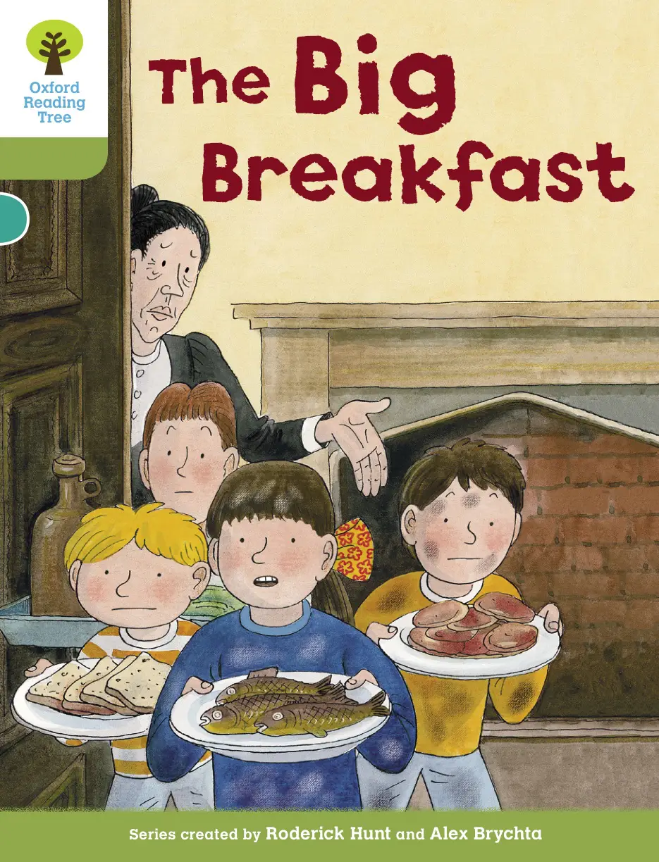 Dad cooks a huge breakfast—but things go wrong fast! A humorous Oxford Reading Tree story perfect for family reading and developing sequencing skills.