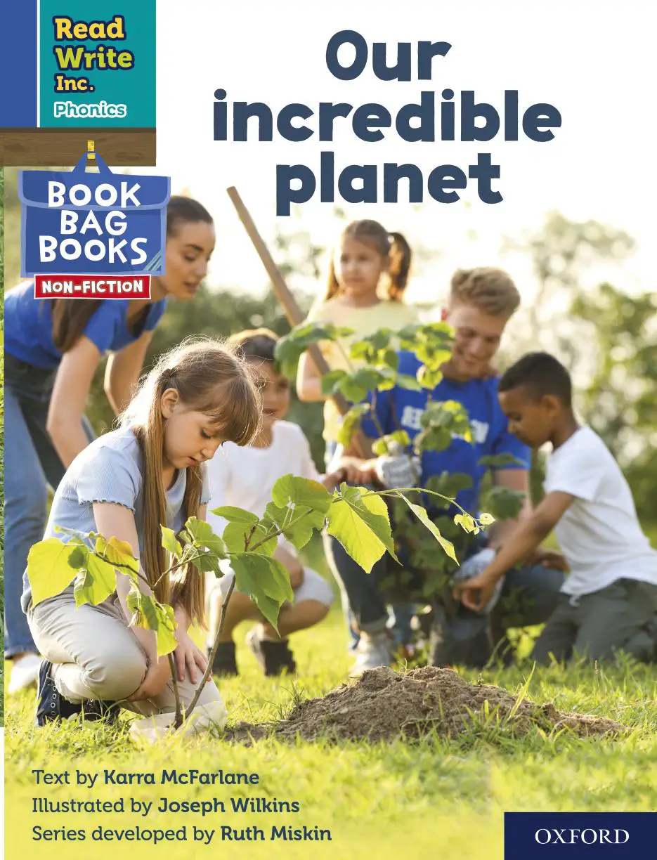 Explore amazing facts about Earth in this engaging phonics non-fiction book that introduces science in simple, decodable language.