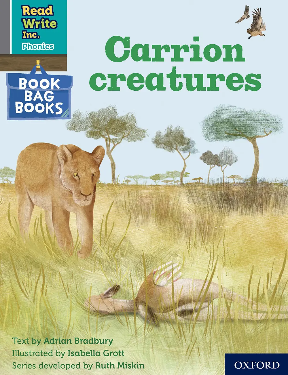 Explore nature’s cleanup crew in this fascinating phonics non-fiction text about vultures, hyenas, and more. Decodable facts made fun and gross!