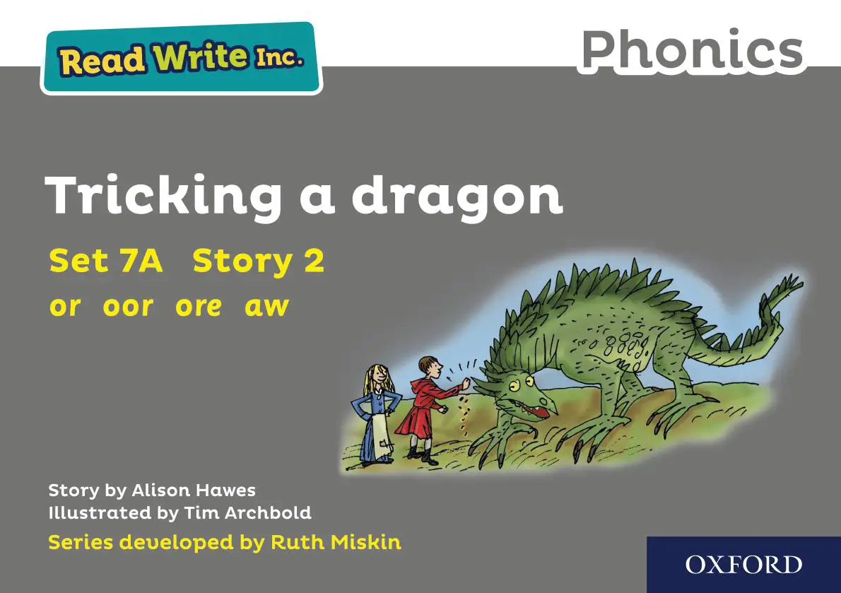 Can the children outwit a dragon? A fun fantasy phonics adventure that builds confidence in blending, storytelling, and imagination.