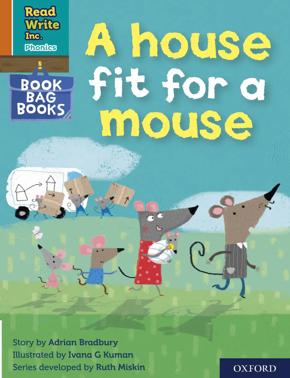 Design the perfect mouse house in this playful phonics reader, supporting rhyme, rhythm, and sound blending with imaginative illustrations.