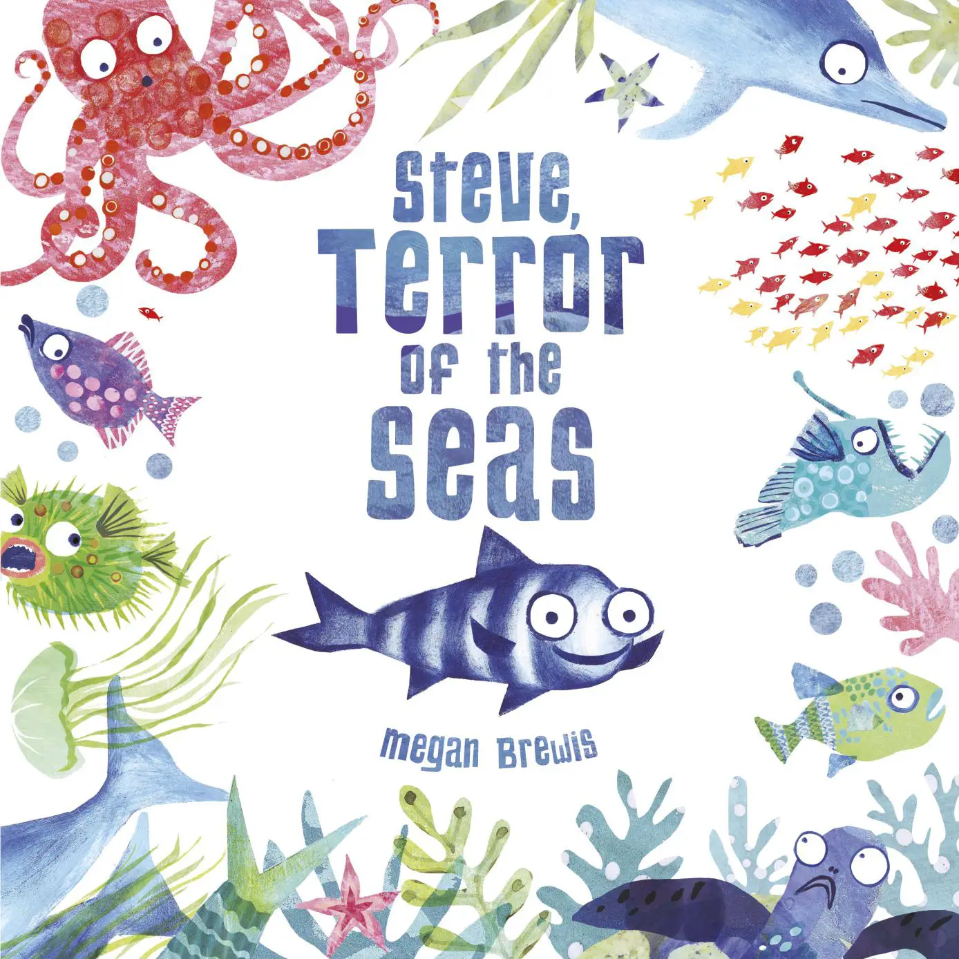 Steve the fish isn’t scary… but the other sea creatures think he is! A funny, underwater story about reputation and being misunderstood.