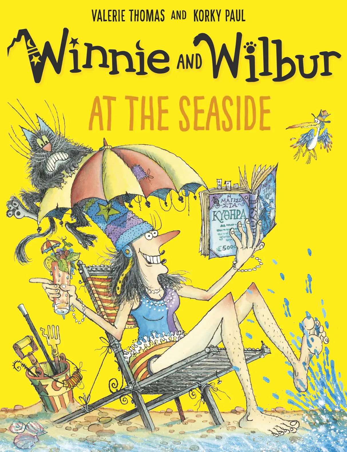 Winnie and Wilbur head to the beach—but magic and mishaps follow! A seaside adventure full of charm, spells, and sunny silliness.