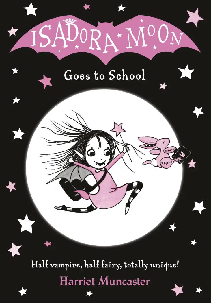 Half-fairy, half-vampire, Isadora starts school! A delightful blend of magic, friendship, and identity for fans of sparkles and the spooky.